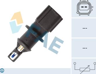 FAE 33179 - Sensor, giriş havasının temperaturu www.furqanavto.az