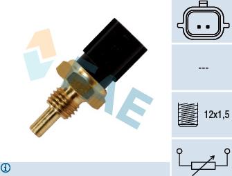 FAE 33840 - Sensor, soyuducu suyun temperaturu www.furqanavto.az