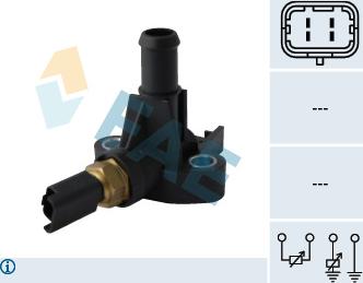 FAE 33851 - Sensor, soyuducu suyun temperaturu furqanavto.az