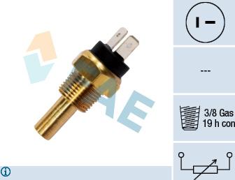 FAE 33800 - Sensor, soyuducu suyun temperaturu furqanavto.az