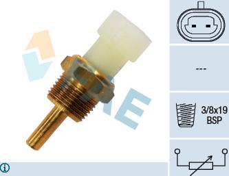 FAE 33345 - Sensor, soyuducu suyun temperaturu furqanavto.az