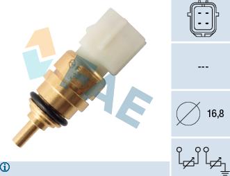 FAE 33357 - Sensor, soyuducu suyun temperaturu furqanavto.az