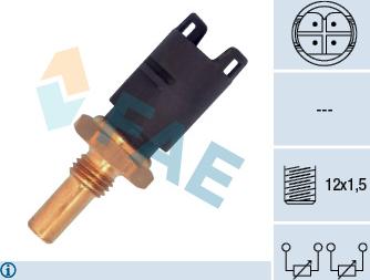 FAE 33296 - Sensor, yağın temperaturu furqanavto.az