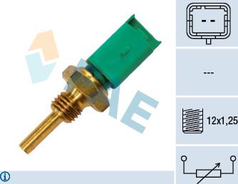 FAE 33700 - Sensor, soyuducu suyun temperaturu furqanavto.az