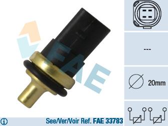 FAE 33781 - Sensor, soyuducu suyun temperaturu www.furqanavto.az