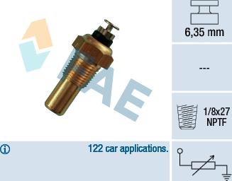FAE 32070 - Sensor, soyuducu suyun temperaturu furqanavto.az