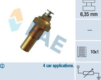 FAE 32100 - Sensor, soyuducu suyun temperaturu furqanavto.az