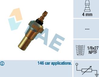 FAE 32350 - Sensor, soyuducu suyun temperaturu furqanavto.az