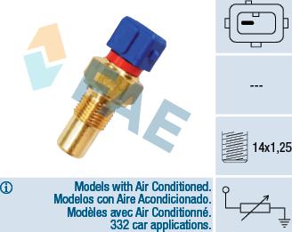 FAE 32290 - Sensor, soyuducu suyun temperaturu furqanavto.az