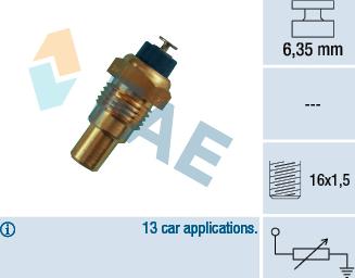 FAE 32210 - Sensor, soyuducu suyun temperaturu furqanavto.az