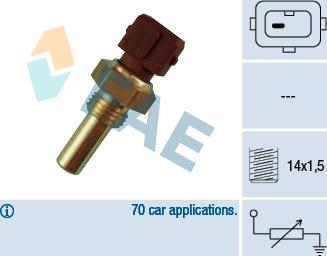 FAE 32270 - Sensor, soyuducu suyun temperaturu www.furqanavto.az