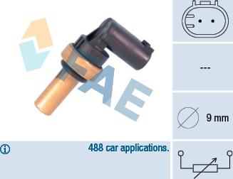 FAE 32710 - Sensor, soyuducu suyun temperaturu furqanavto.az