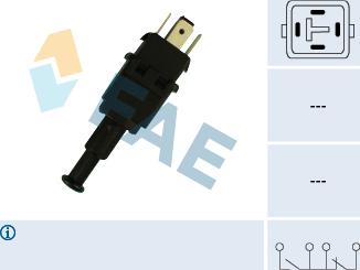 FAE 24510 - Əyləc işığı açarı furqanavto.az