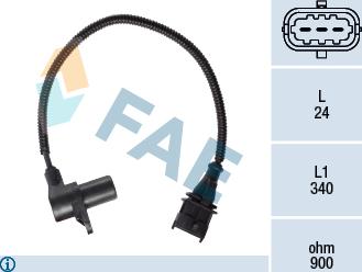 FAE 79427 - Sensor, krank mili nəbzi furqanavto.az