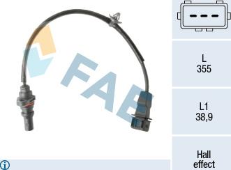 FAE 79501 - Sensor, krank mili nəbzi furqanavto.az