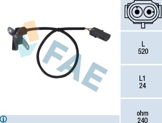 FAE 79024 - Sensor, krank mili nəbzi furqanavto.az