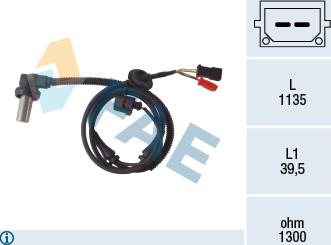 FAE 78085 - Sensor, təkər sürəti furqanavto.az