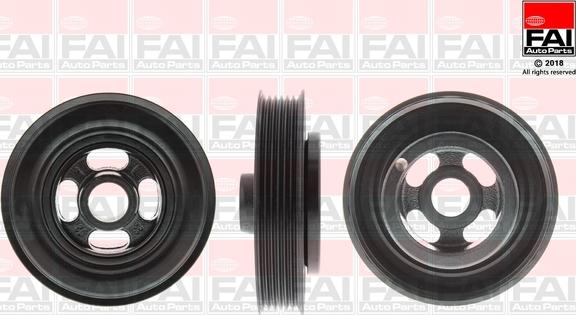 FAI AutoParts FVD1043 - Kəmər kasnağı, krank mili www.furqanavto.az