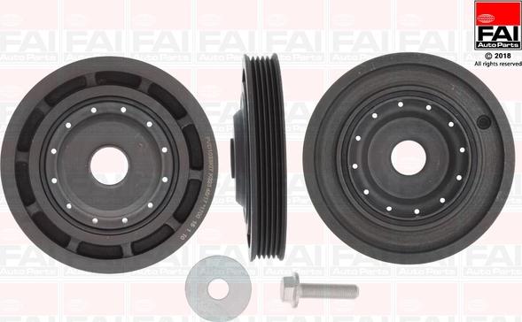 FAI AutoParts FVD1155K - Kəmər kasnağı, krank mili furqanavto.az