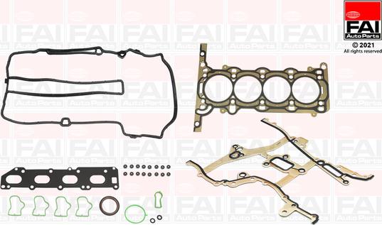 FAI AutoParts HS1693 - Conta dəsti, silindr başlığı furqanavto.az