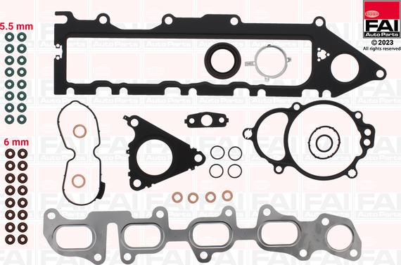 FAI AutoParts HS1718NH - Conta dəsti, silindr başlığı furqanavto.az