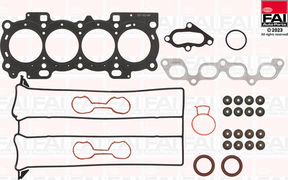 FAI AutoParts HS884 - Conta dəsti, silindr başlığı furqanavto.az