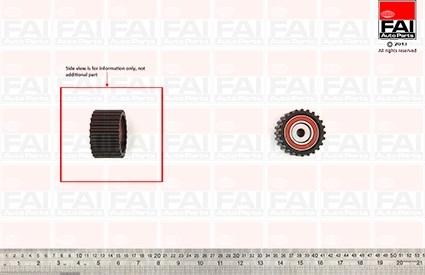 FAI AutoParts T9443 - Yönləndirmə / Bələdçi kasnağı, vaxt kəməri www.furqanavto.az