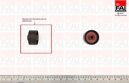 FAI AutoParts T9534 - Yönləndirmə / Bələdçi kasnağı, vaxt kəməri furqanavto.az