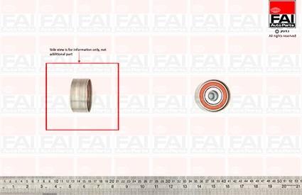 FAI AutoParts T9527 - Yönləndirmə / Bələdçi kasnağı, vaxt kəməri furqanavto.az