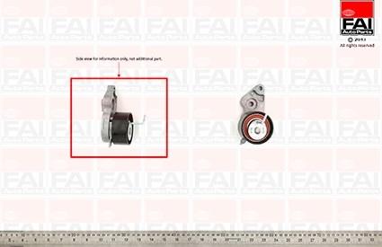 FAI AutoParts T9315 - Gərginlik kasnağı, vaxt kəməri furqanavto.az