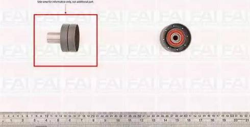 FAI AutoParts T9324 - Yönləndirmə / Bələdçi kasnağı, vaxt kəməri furqanavto.az