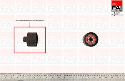 FAI AutoParts T9322 - Yönləndirmə / Bələdçi kasnağı, vaxt kəməri furqanavto.az