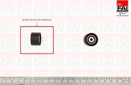 FAI AutoParts T9370 - Yönləndirmə / Bələdçi kasnağı, vaxt kəməri furqanavto.az