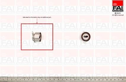 FAI AutoParts T9297 - Gərginlik kasnağı, vaxt kəməri furqanavto.az