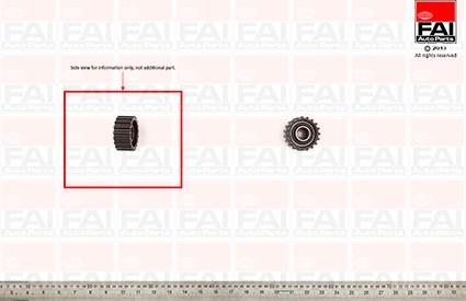 FAI AutoParts T9244 - Yönləndirmə / Bələdçi kasnağı, vaxt kəməri furqanavto.az