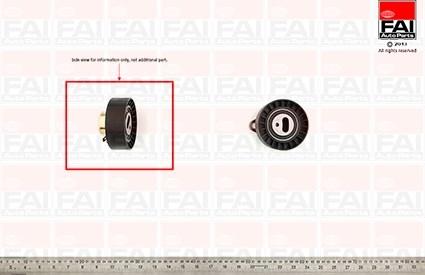 FAI AutoParts T9245 - Gərginlik kasnağı, vaxt kəməri furqanavto.az