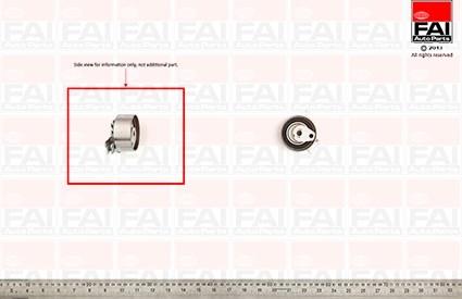 FAI AutoParts T9258 - Gərginlik kasnağı, vaxt kəməri furqanavto.az