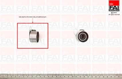 FAI AutoParts T9280 - Gərginlik kasnağı, vaxt kəməri furqanavto.az