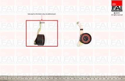 FAI AutoParts T9283 - Gərginlik kasnağı, vaxt kəməri furqanavto.az