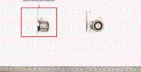 FAI AutoParts T3002 - Yönləndirmə / Bələdçi kasnağı, vaxt kəməri furqanavto.az