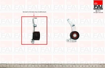 FAI AutoParts T2933 - Gərginlik kasnağı, vaxt kəməri furqanavto.az