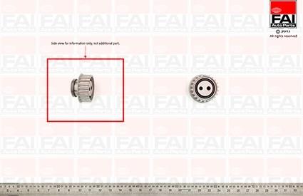 FAI AutoParts T7611 - Gərginlik kasnağı, vaxt kəməri furqanavto.az