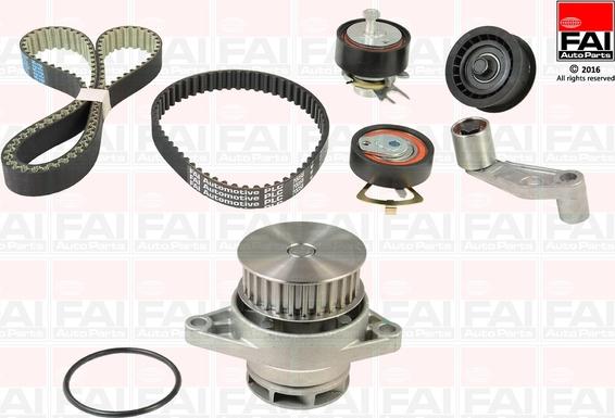 FAI AutoParts TBK346-6334 - Su Pompası və Vaxt Kəməri Dəsti furqanavto.az