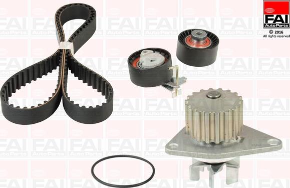 FAI AutoParts TBK343-6416 - Su Pompası və Vaxt Kəməri Dəsti furqanavto.az