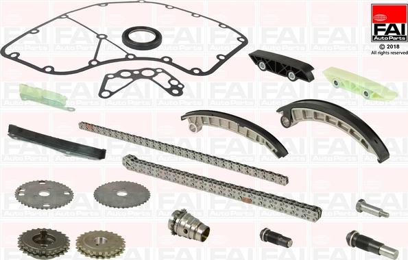 FAI AutoParts TCK194LC - Vaxt zəncirinin dəsti furqanavto.az