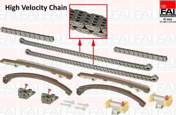 FAI AutoParts TCK89L - Vaxt zəncirinin dəsti furqanavto.az