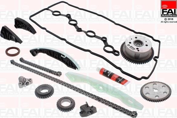 FAI AutoParts TCK254VVT - Vaxt zəncirinin dəsti furqanavto.az