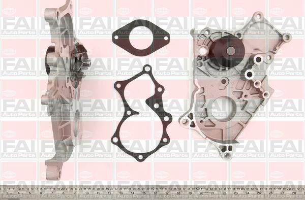 FAI AutoParts WP6413 - Su nasosu furqanavto.az