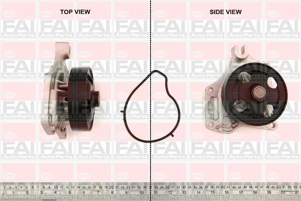 FAI AutoParts WP6473 - Su nasosu furqanavto.az