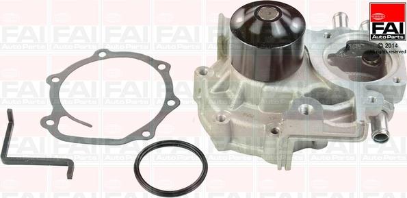 FAI AutoParts WP6586 - Su nasosu furqanavto.az